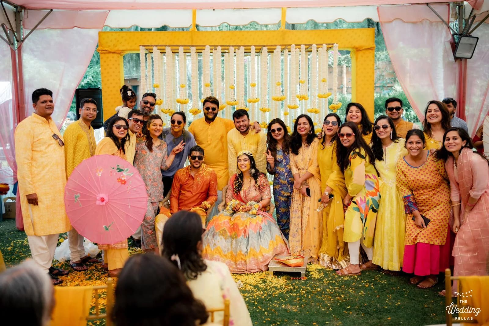 A Vedic wedding ritual around the sacred fire